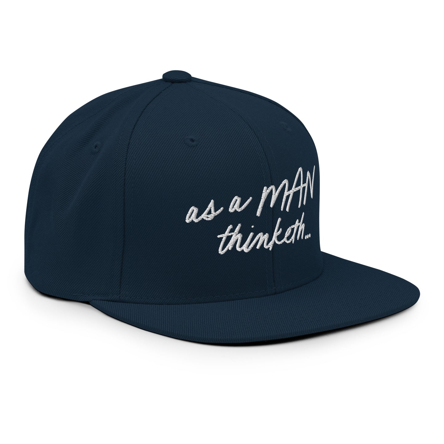 As a man thinketh Snapback