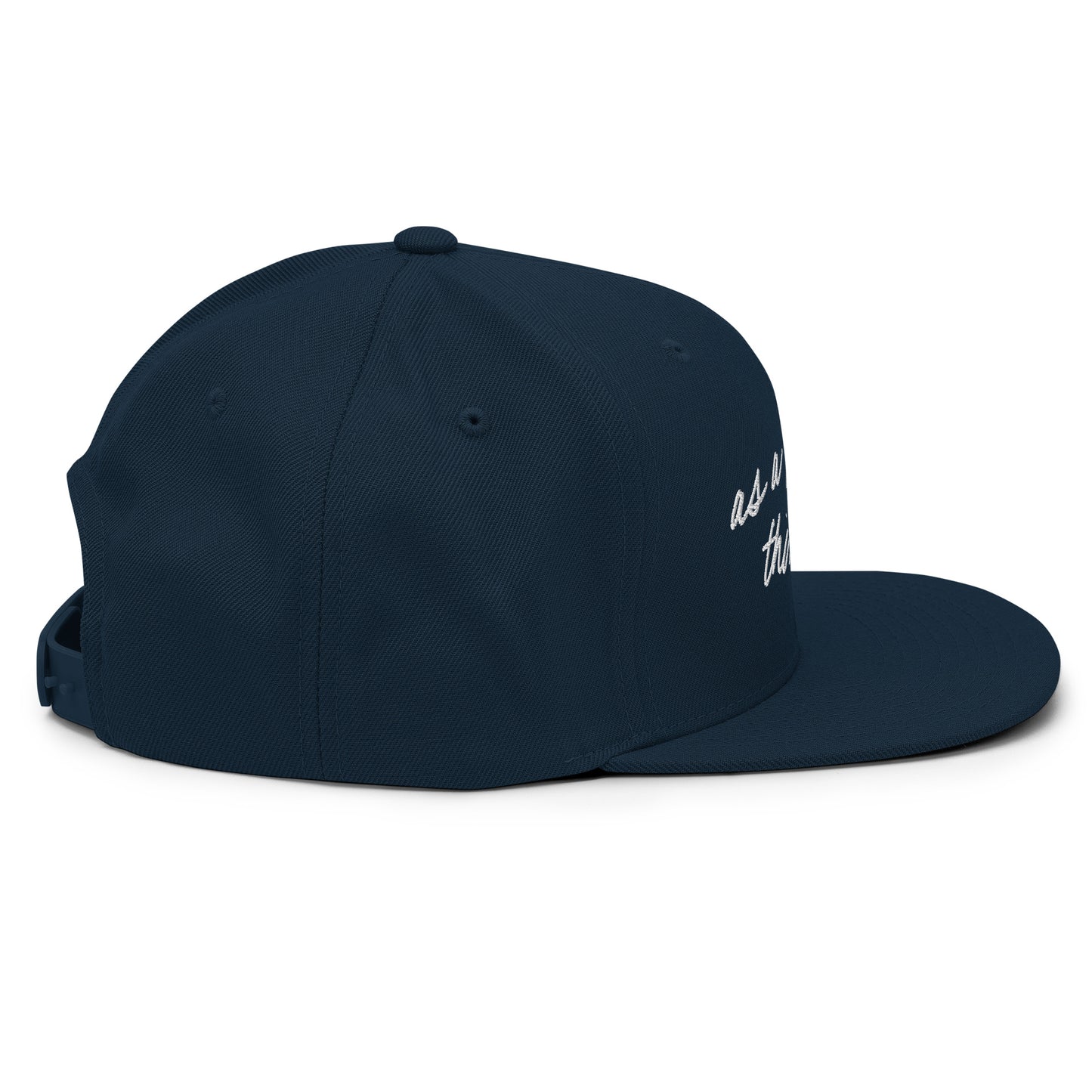 As a man thinketh Snapback