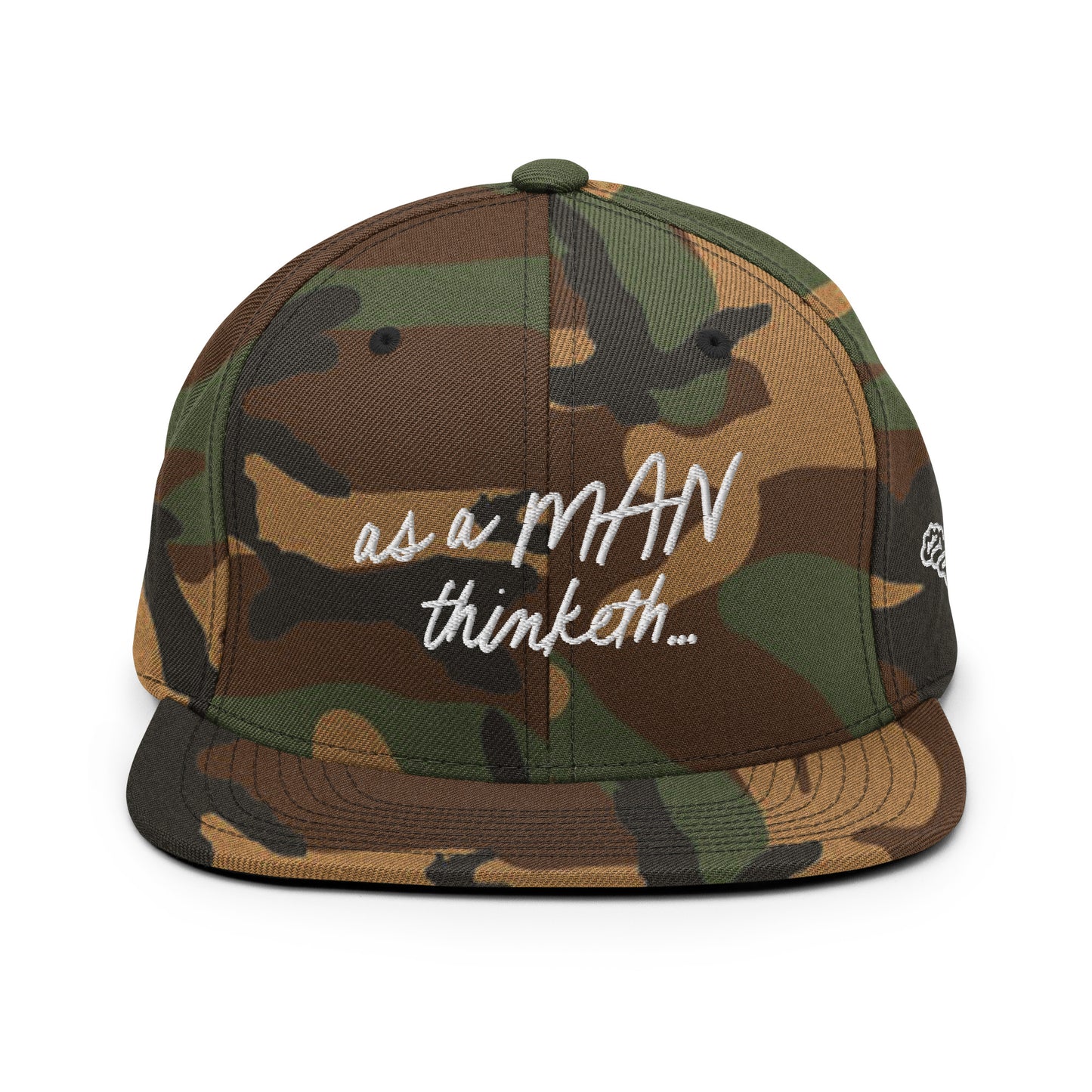 As a man thinketh Snapback