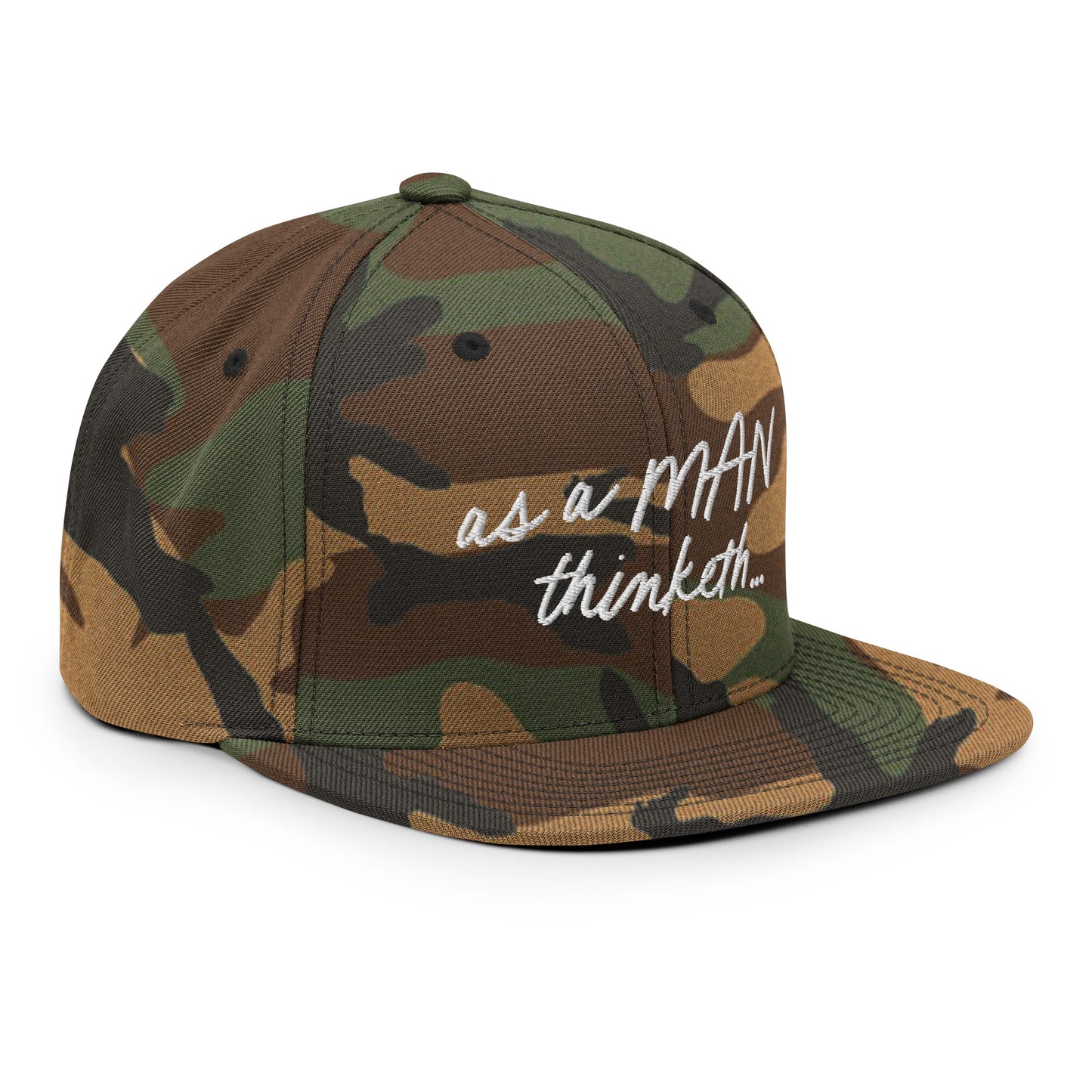 As a man thinketh Snapback