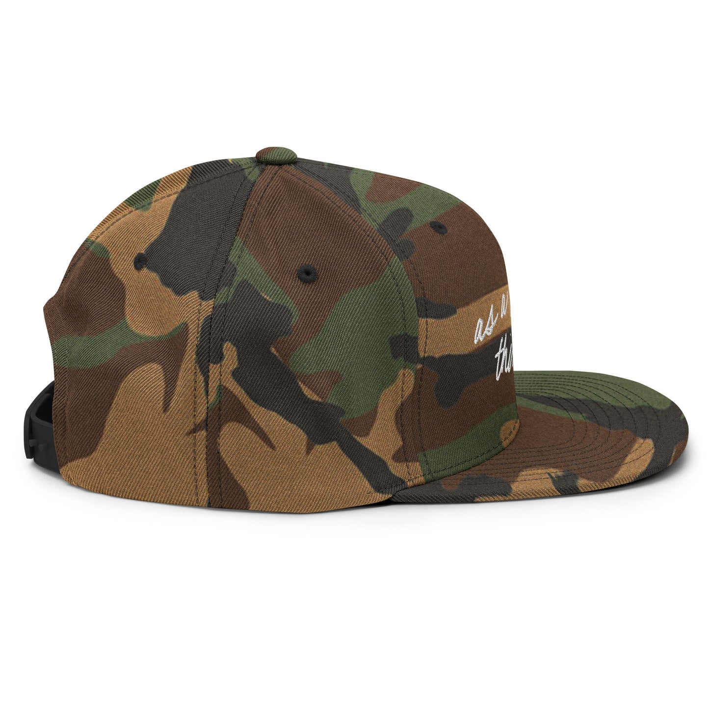 As a man thinketh Snapback