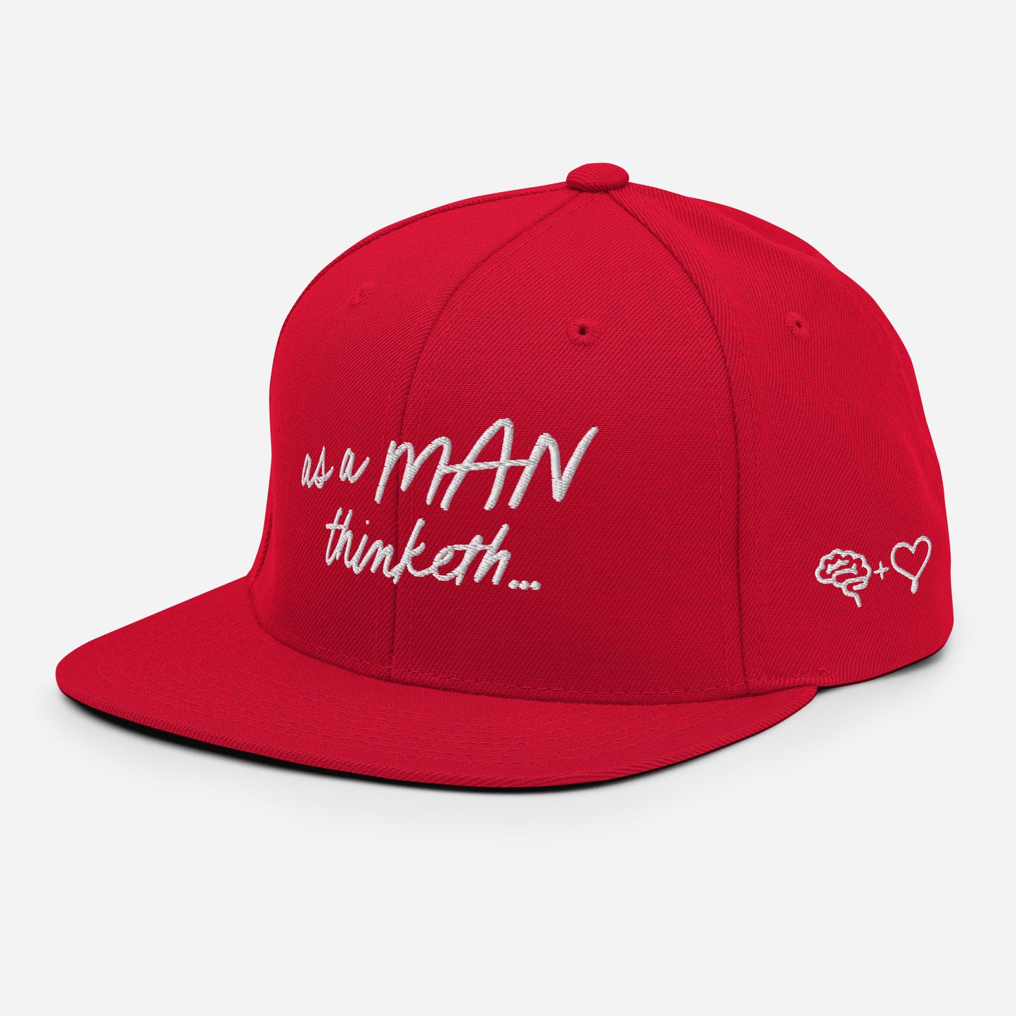 As a man thinketh Snapback